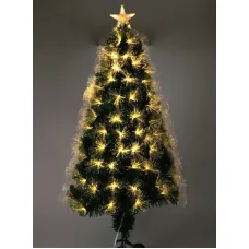 Kerstboom met Verlichting - Fiber Optic - 90 cm