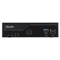 Shuttle PIB-DH610011 DH610V2 Slim PC Barebone, S-1700, Intel H610,DDR5, 1xHDMI 2.0, 2 x DP
