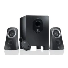 Logitech Z313 Speakerset [2.1 CH, 25 W, 48 - 20000Hz, 2-way, 2x satellite, 1x subwoofer, Black]