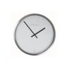 NeXtime klok 2991st Paniki, Ø34 cm, Wall, White