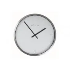 NeXtime klok 2991st Paniki, Ø34 cm, Wall, White