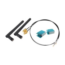 Shuttle ZKUX-CWL01 CWL01 WLAN KIT antennas & cables for industrial Box-PC, 2.4+5 GHz, RP-SMA, Indoor Shuttle ZKUX-CWL01 CWL01 WLAN KIT antennas & cables for industrial Box-PC, 2.4+5 GHz, RP-SMA, Indoor