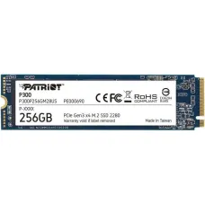 Patriot P300P1TBM28 P300 SSD, 1 TB, M.2 2280, PCIe Gen3x4, 1700/1100 MB/s, 290K IOPS, 2W Patriot P300P1TBM28 P300 SSD, 1 TB, M.2 2280, PCIe Gen3x4, 1700/1100 MB/s, 290K IOPS, 2W