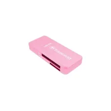 Transcend TS-RDF5R PDF5 Card Reader, USB3.0, SD/microSD , SDHC/SDXC, UHS-I, LED, Roze Transcend TS-RDF5R PDF5 Card Reader, USB3.0, SD/microSD , SDHC/SDXC, UHS-I, LED, Roze