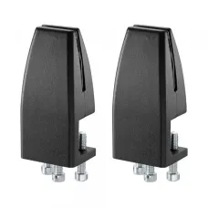 Neomounts NS-CLMP25BLACK Desk clamp set of 2, 8 - 25 mm, 42 mm, 31 mm, 89 mm, 46.5 cm