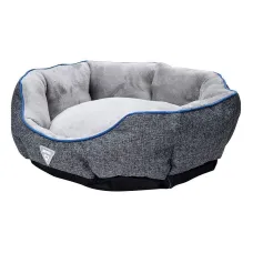 Hondenmand - soft pluche Donut - 57 x 52 x 16 cm