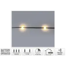 Batterijverlichting Softwire - 14.5m - 192 LED - warm wit - met timer Batterijverlichting Softwire - 14.5m - 192 LED - warm wit - met timer