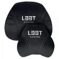 L33T Gaming 160382 Luxury Gaming Chair Cushion Set, Memory Foam, Velvet, Ultra-soft, Black L33T Gaming 160382 Luxury Gaming Chair Cushion Set, Memory Foam, Velvet, Ultra-soft, Black