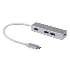 Equip 12895807101 USB-C to 4-port USB 3.0 Hubs, USB 3.2 Gen 1, USB Type-C, USB Type-A, 5000 Mbit/s Equip 12895807101 USB-C to 4-port USB 3.0 Hubs, USB 3.2 Gen 1, USB Type-C, USB Type-A, 5000 Mbit/s