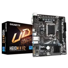 Gigabyte H610M H V2 H610M H V2, mATX, Intel LGA1700, DDR5 5600MHz, M.2, GbE LAN, USB 3.2 Gigabyte H610M H V2 H610M H V2, mATX, Intel LGA1700, DDR5 5600MHz, M.2, GbE LAN, USB 3.2