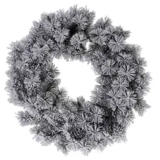 Kerstkrans - groen met sneeuw - 50 cm Kerstkrans - groen met sneeuw - 50 cm