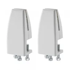Neomounts NS-CLMP25WHITE clamp set of 2, 8 - 25 mm, Desk, 42 mm, 31 mm, 89 mm, 46.5 cm