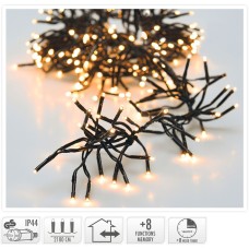 Clusterverlichting - 3000 LED - 22m - Timer - Lichtfuncties - warm wit Clusterverlichting - 3000 LED - 22m - Timer - Lichtfuncties - warm wit