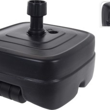 Parasolvoet Zwart - Vulbaar 45L - Verrijdbaar
