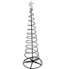 Kerstboom 180 cm - warm wit - waterval effect