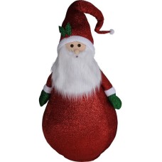 Happy Santa XXL - 120cm - met LED lampjes - met timer - geschikt voor buiten Happy Santa XXL - 120cm - met LED lampjes - met timer - geschikt voor buiten