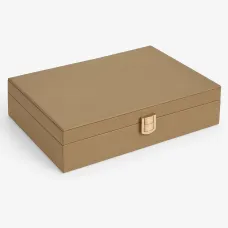 Sieradendoos 28x19x7  - Taupe