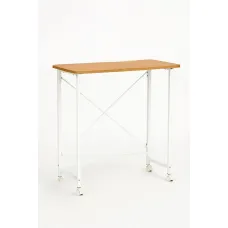 Ceruzo Wandtafel -  80x40x75 cm - Inklapbaar Tafelblad - Wit