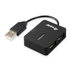 Equip 128952 128952, USB 2.0, USB 2.0, 480 Mbit/s, Black, Plastic, CE Equip 128952 128952, USB 2.0, USB 2.0, 480 Mbit/s, Black, Plastic, CE