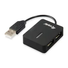 Equip 128952 128952, USB 2.0, USB 2.0, 480 Mbit/s, Black, Plastic, CE Equip 128952 128952, USB 2.0, USB 2.0, 480 Mbit/s, Black, Plastic, CE