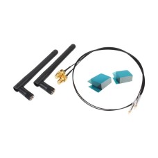 Shuttle ZKUX-CWL01 CWL01 WLAN KIT antennas & cables for industrial Box-PC, 2.4+5 GHz, RP-SMA, Indoor