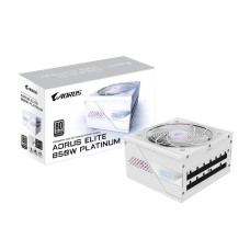 Gigabyte GP-AE850PM PG5 ICE AORUS ELITE P850W ICE, PCIe 5.0, 80 PLUS, Fully Modular, 120mm, ATX3.0 Gigabyte GP-AE850PM PG5 ICE AORUS ELITE P850W ICE, PCIe 5.0, 80 PLUS, Fully Modular, 120mm, ATX3.0