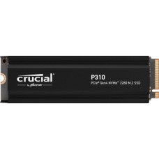 Crucial CT1000P310SSD5 P310 SSD, 1 TB, M.2 PCIe Gen4 NVMe, 3D NAND, 7100/ 6000 MB/s, Heatsink Crucial CT1000P310SSD5 P310 SSD, 1 TB, M.2 PCIe Gen4 NVMe, 3D NAND, 7100/ 6000 MB/s, Heatsink