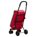 Ceruzo Go Four Boodschappentrolley - Rood - 43.5 liter - by Playmarket Ceruzo Go Four Boodschappentrolley - Rood - 43.5 liter - by Playmarket