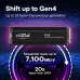 Crucial CT1000P310SSD5 P310 SSD, 1 TB, M.2 PCIe Gen4 NVMe, 3D NAND, 7100/ 6000 MB/s, Heatsink Crucial CT1000P310SSD5 P310 SSD, 1 TB, M.2 PCIe Gen4 NVMe, 3D NAND, 7100/ 6000 MB/s, Heatsink
