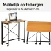 Ceruzo Wandtafel - 80x40x75 cm - Inklapbaar Tafelblad - Zwart Ceruzo Wandtafel - 80x40x75 cm - Inklapbaar Tafelblad - Zwart