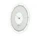 NeXtime klok 8125 Fancy Round, Ø43 cm, Wall, White/Silver NeXtime klok 8125 Fancy Round, Ø43 cm, Wall, White/Silver