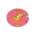 NeXtime klok 8810 Tickle My Tummy, Ø30 cm, Wall, Pink/ Multi-color
