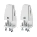 Neomounts NS-CLMP25WHITE clamp set of 2, 8 - 25 mm, Desk, 42 mm, 31 mm, 89 mm, 46.5 cm Neomounts NS-CLMP25WHITE clamp set of 2, 8 - 25 mm, Desk, 42 mm, 31 mm, 89 mm, 46.5 cm