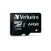 Verbatim 44084 Micro SDXC Premium, 64 GB, MicroSDXC, Class 10, 90 MB/s, Class 1 (U1) V10