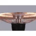 Terrasverwarmer hangend 1500W zilver Terrasverwarmer hangend 1500W zilver