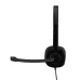 Logitech 981-000589 H151 Stereo Headset, Wired, Office/Call center, 20 - 20000 Hz, Headset, Black Logitech 981-000589 H151 Stereo Headset, Wired, Office/Call center, 20 - 20000 Hz, Headset, Black