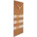 NeXtime klok 2855co Bold Stripes, 38x19 cm, Wall, Copper NeXtime klok 2855co Bold Stripes, 38x19 cm, Wall, Copper