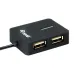 Equip 128952 128952, USB 2.0, USB 2.0, 480 Mbit/s, Black, Plastic, CE Equip 128952 128952, USB 2.0, USB 2.0, 480 Mbit/s, Black, Plastic, CE