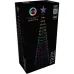 Kerstboom - Vlaggenmast - RGB Licht - 210cm - 370 LED - incl. Frame - Colour Changing Kerstboom - Vlaggenmast - RGB Licht - 210cm - 370 LED - incl. Frame - Colour Changing