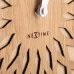 NeXtime klok 3149be Sun Large, Ø50 cm, Wall, Beige