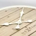 NeXtime klok 3134wi Plank, Ø50 cm, Wall, White NeXtime klok 3134wi Plank, Ø50 cm, Wall, White
