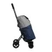 Ceruzo Go Four Boodschappentrolley - Blauw / Grijs - 43.5 liter - by Playmarket Ceruzo Go Four Boodschappentrolley - Blauw / Grijs - 43.5 liter - by Playmarket