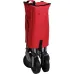 Bolderkar opvouwbaar - rood - 90x49x58 cm Bolderkar opvouwbaar - rood - 90x49x58 cm