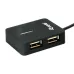 Equip 128952 128952, USB 2.0, USB 2.0, 480 Mbit/s, Black, Plastic, CE Equip 128952 128952, USB 2.0, USB 2.0, 480 Mbit/s, Black, Plastic, CE