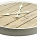 NeXtime klok 3134wi Plank, Ø50 cm, Wall, White NeXtime klok 3134wi Plank, Ø50 cm, Wall, White