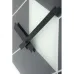 NeXtime klok 8171 Cubic, 43.5x37 cm, Wall, Black/ White/ Gray NeXtime klok 8171 Cubic, 43.5x37 cm, Wall, Black/ White/ Gray