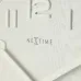 NeXtime klok 3096wi Wood Wood Medium, Ø35.5 cm,Wall, White NeXtime klok 3096wi Wood Wood Medium, Ø35.5 cm,Wall, White