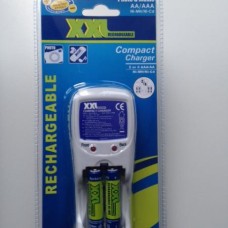 Battery Charger 2 or 4 AAA/AA included 2x AAA