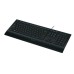 Logitech K280e Keyboard [USB, Full-size, Numpad, Spill-resistant, Palm rest, Black]