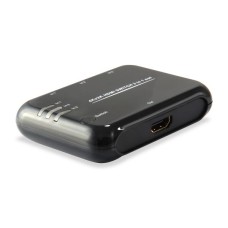 Equip 332721 HDMI 1.4 Switch 3x1, HDMI, Plastic, Black, IR, 7.1-CH, DTS-HD, Dolby TrueHD